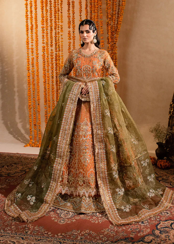 Maria Osama Khan | Sajni Wedding Festive | Anchal - House Of Hania