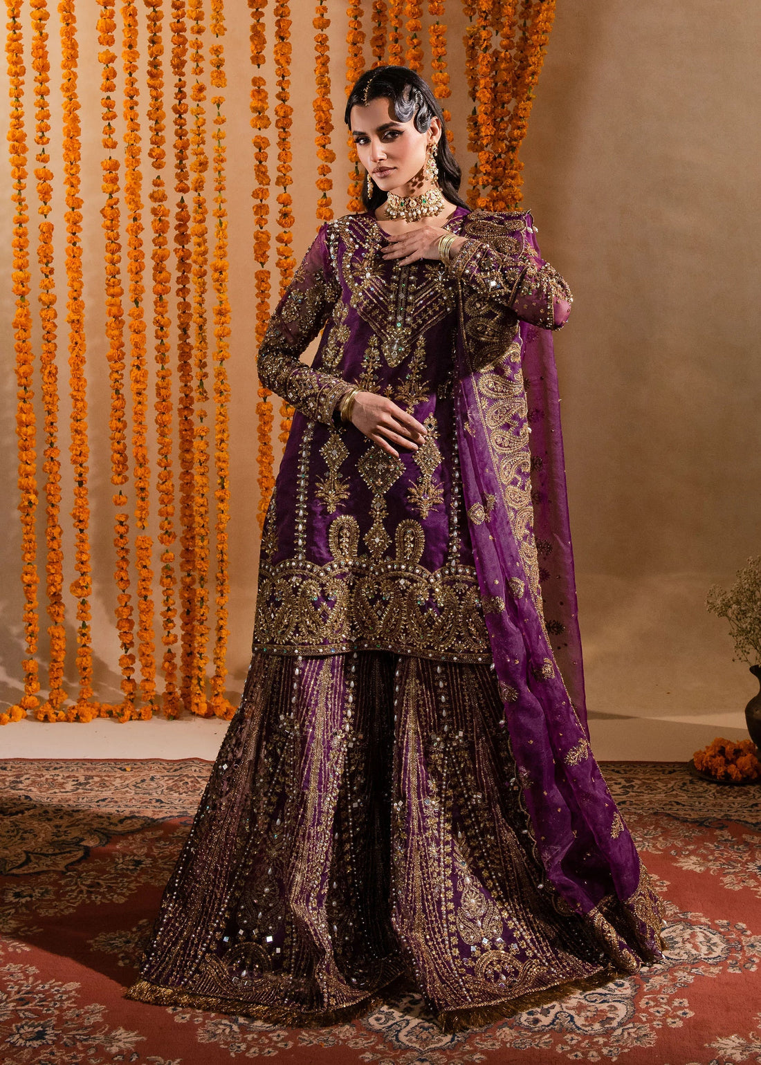 Maria Osama Khan | Sajni Wedding Festive | Yashfa - House Of Hania