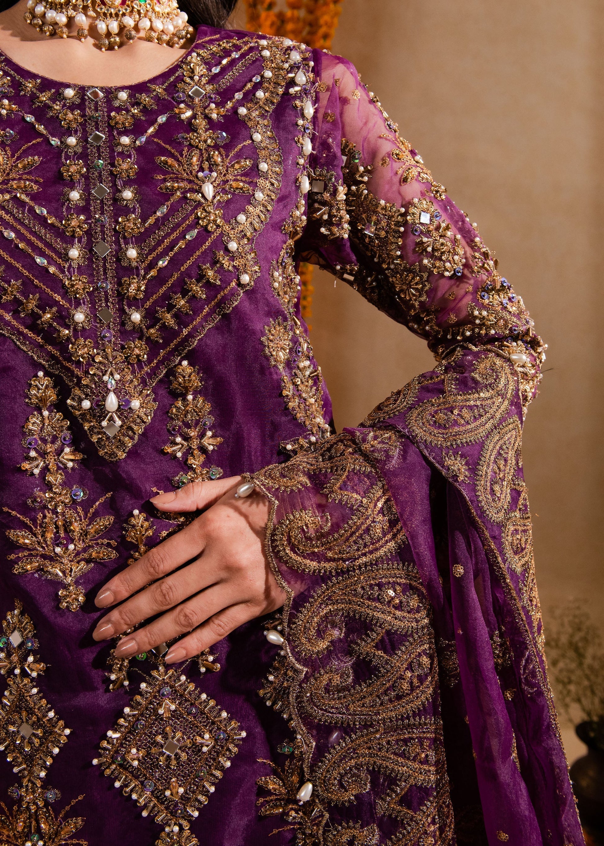 Maria Osama Khan | Sajni Wedding Festive | Yashfa - House Of Hania