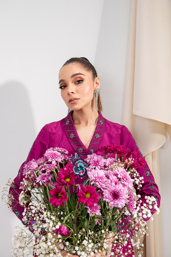 Maria Osama Khan | Tiffany Formals | Amethyst - House Of Hania