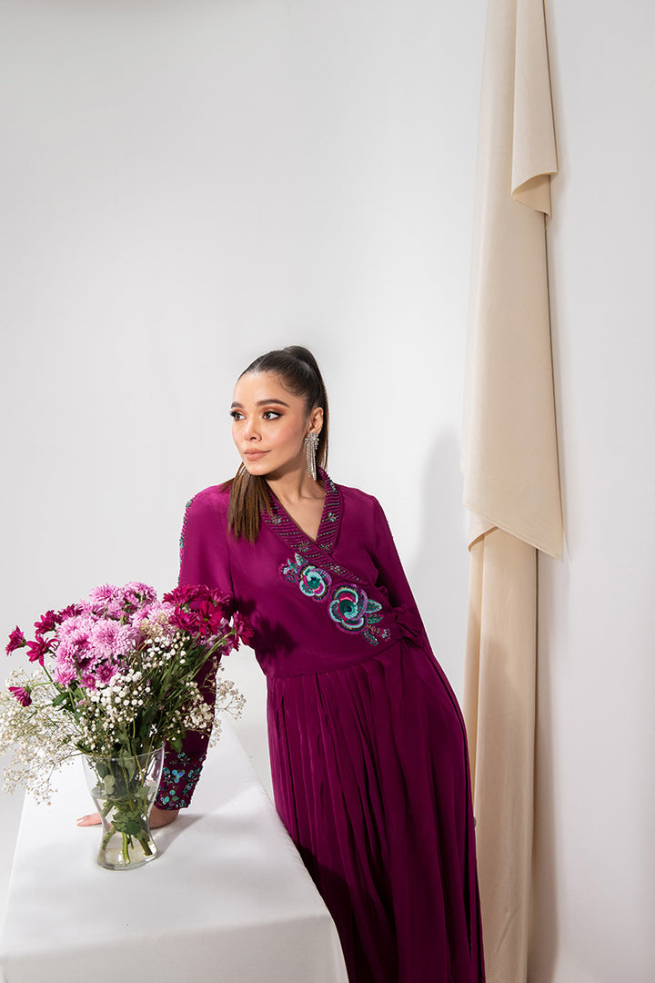 Maria Osama Khan | Tiffany Formals | Amethyst - House Of Hania