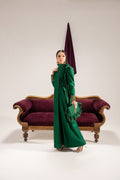 Maria Osama Khan | Tiffany Formals | Emerald - House Of Hania