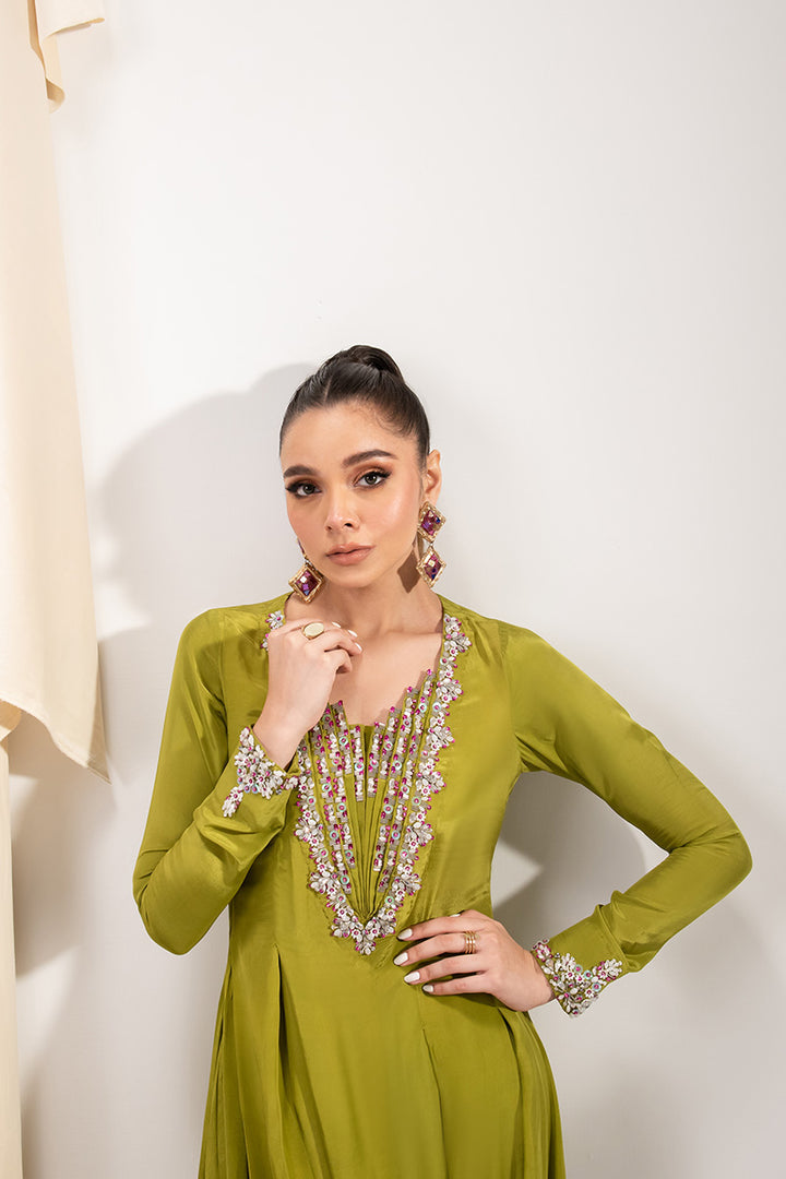 Maria Osama Khan | Tiffany Formals | Peridot - House Of Hania
