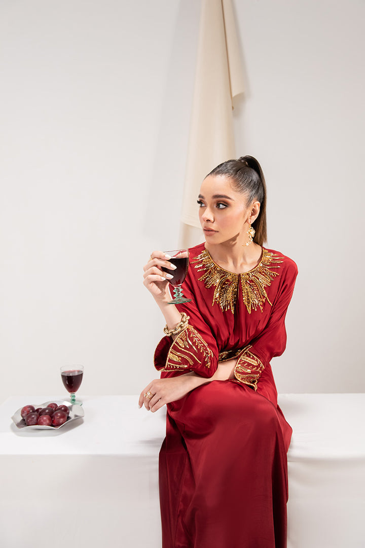 Maria Osama Khan | Tiffany Formals | Ruby - House Of Hania