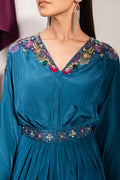 Maria Osama Khan | Tiffany Formals | Sapphire - House Of Hania