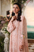 Maria b | Chiffon Formals 26 | MPC-26-104-Peach Pink - House Of Hania