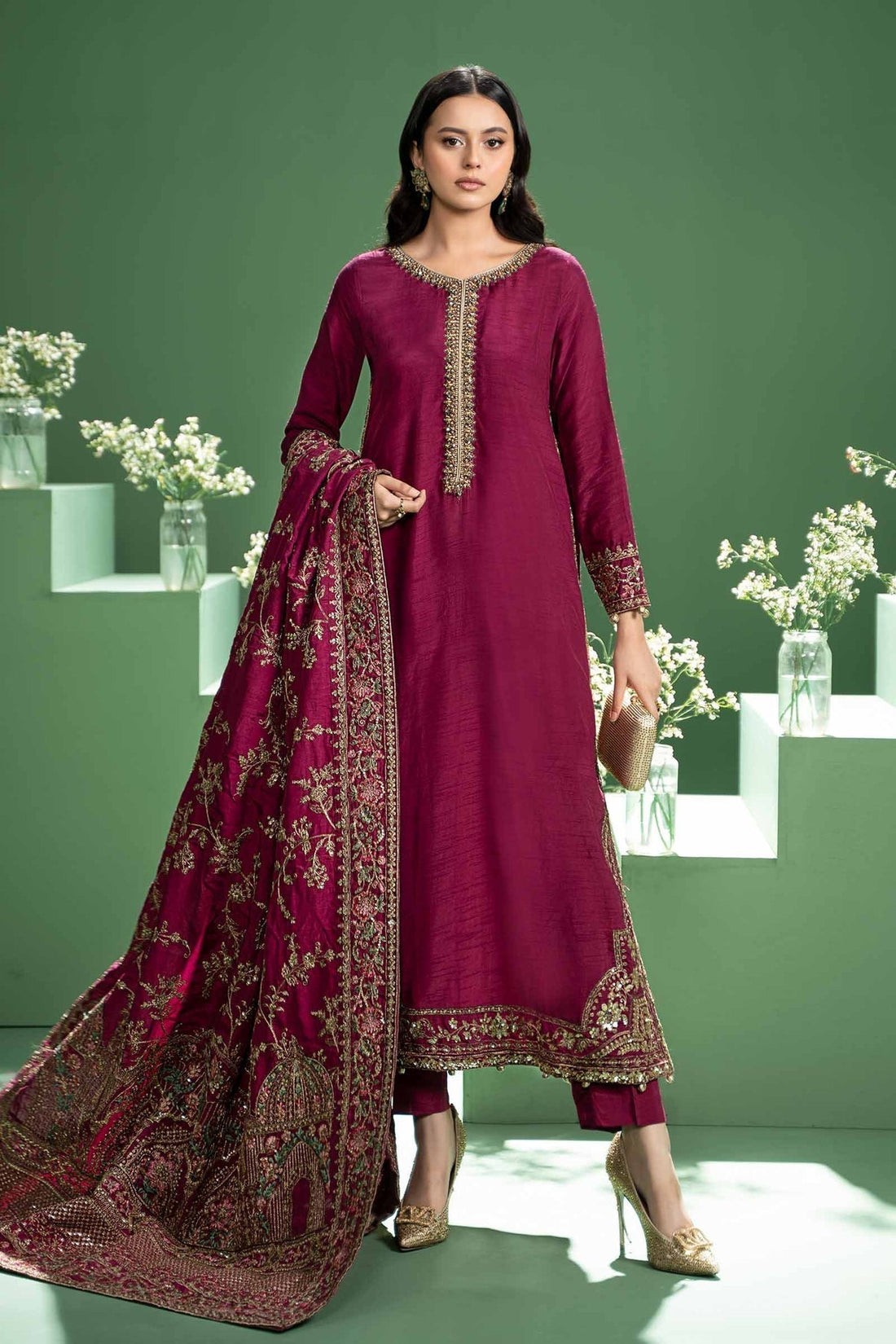 Maria b | Formal Wears | SF-W24-20 - House Of Hania