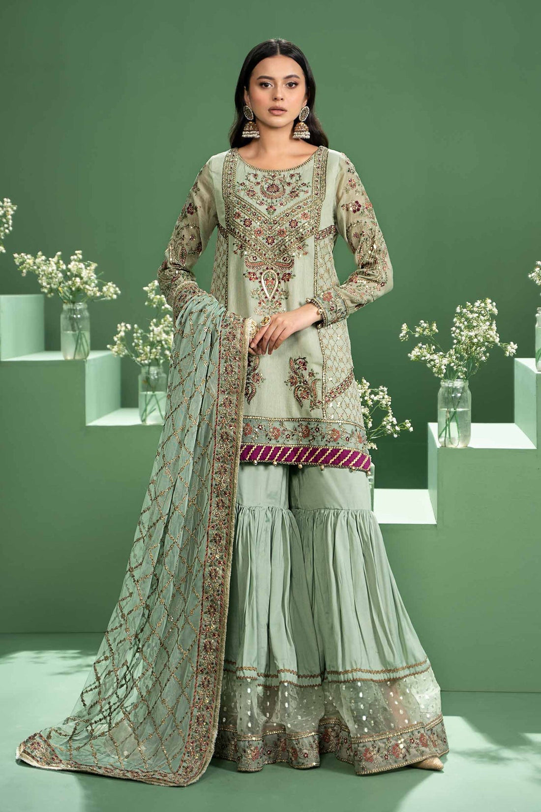Maria b | Formal Wears | SF-W24-45 - House Of Hania
