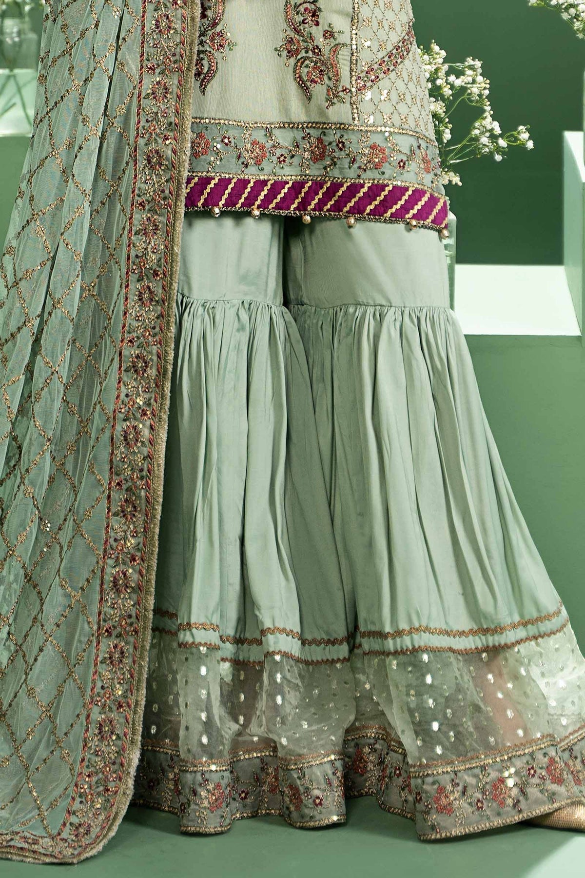 Maria b | Formal Wears | SF-W24-45 - House Of Hania