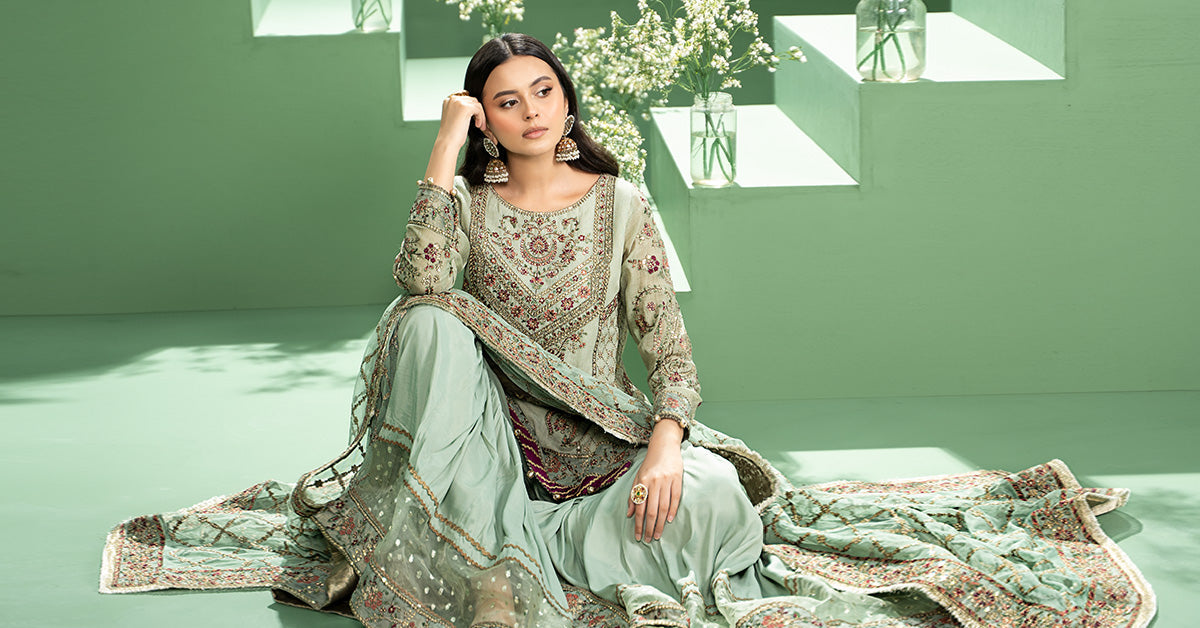 Maria b | Formal Wears | SF-W24-45 - House Of Hania