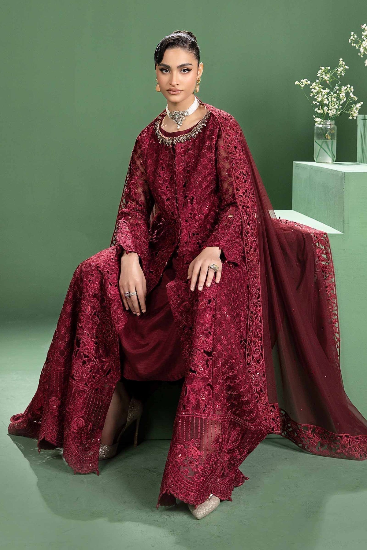 Maria b | Formal Wears | SF-W24-46 - House Of Hania