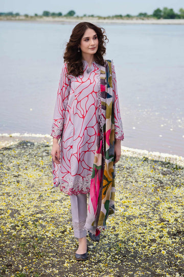 Maria b | M Basics Lawn | 404-A - House Of Hania