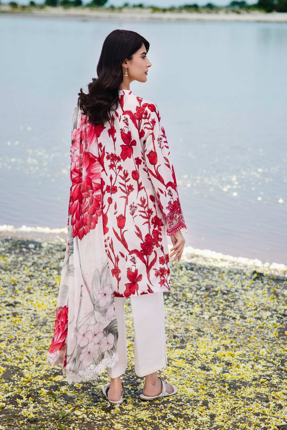 Maria b | M Basics Lawn | 405-A - House Of Hania