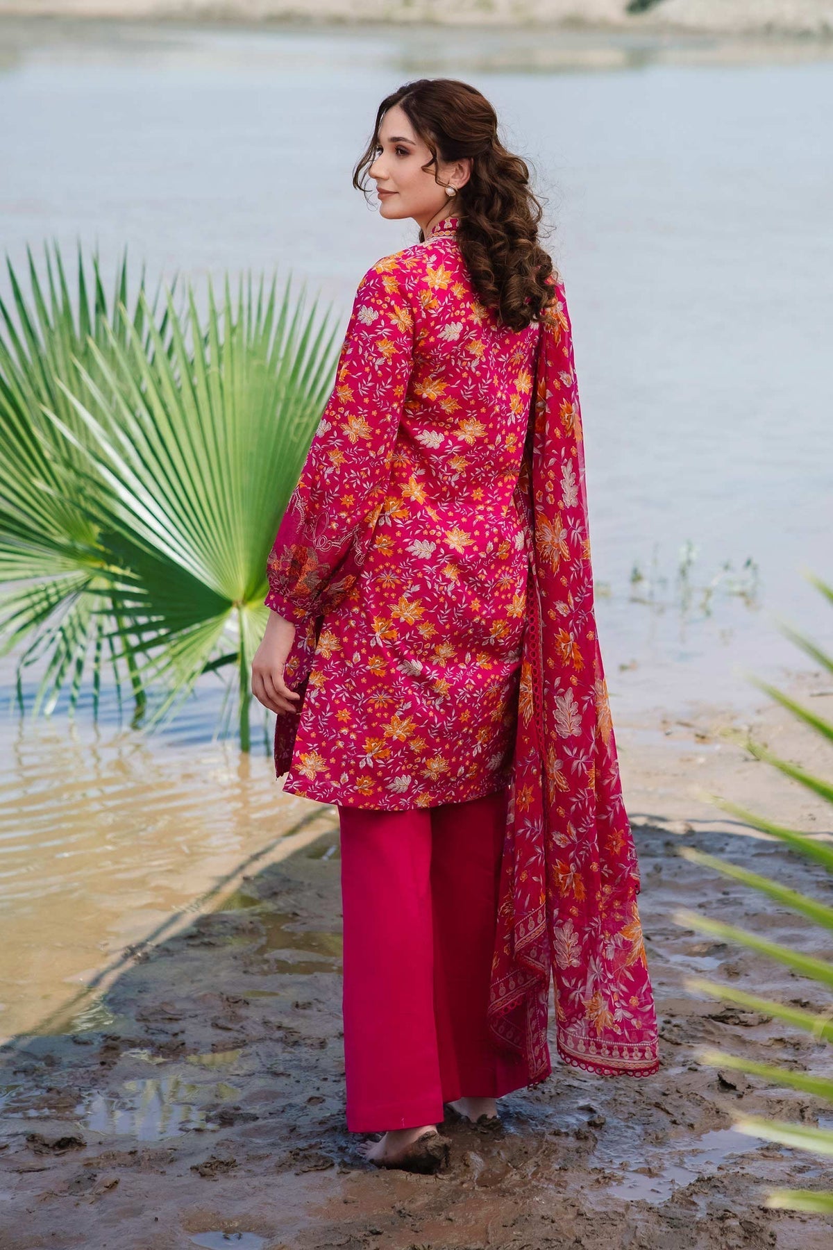 Maria b | M Basics Lawn | 409-A - House Of Hania