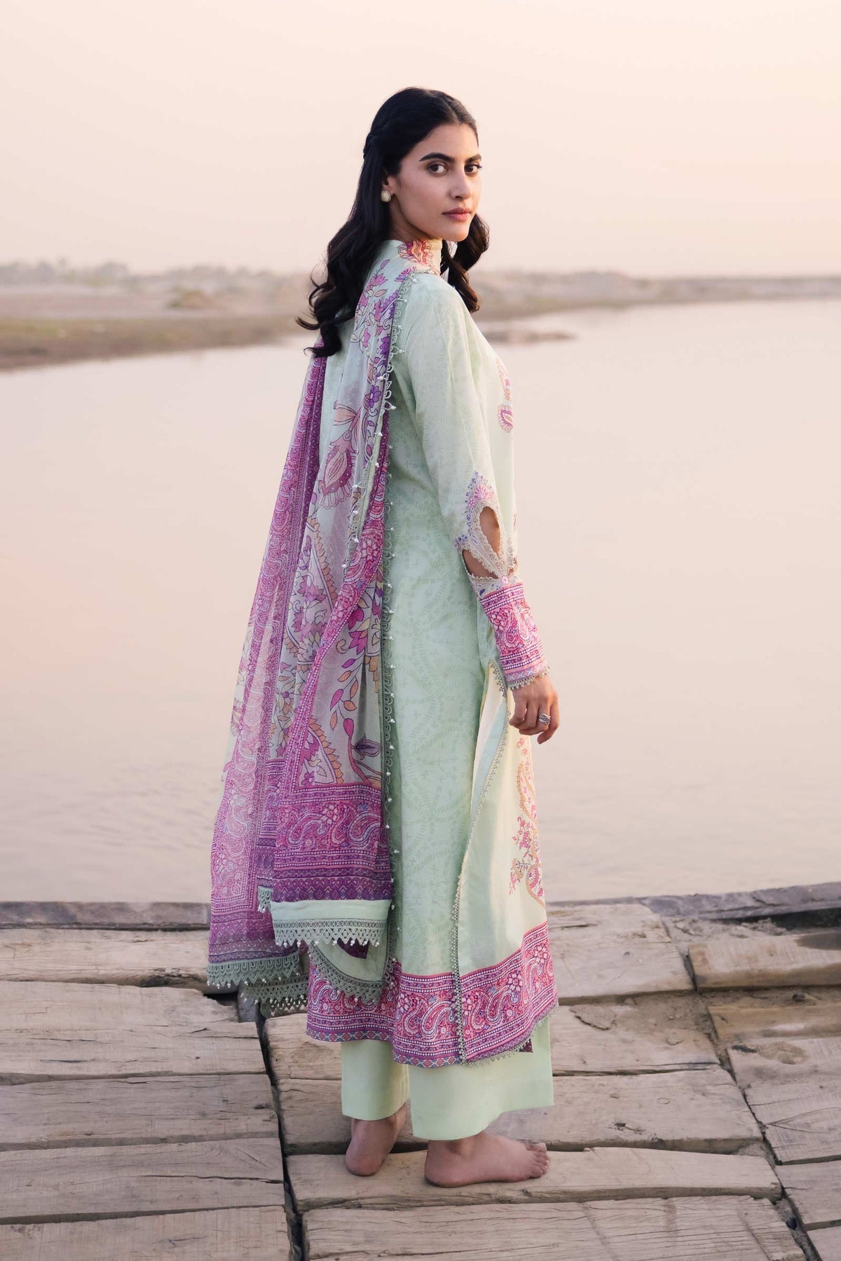 Maria b | M Basics Lawn | 410-A - House Of Hania