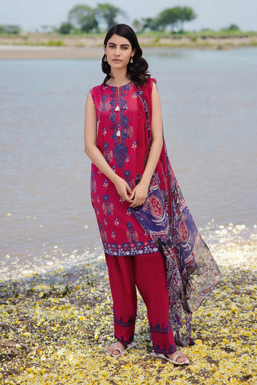 Maria b | M Basics Lawn | 412-B - House Of Hania