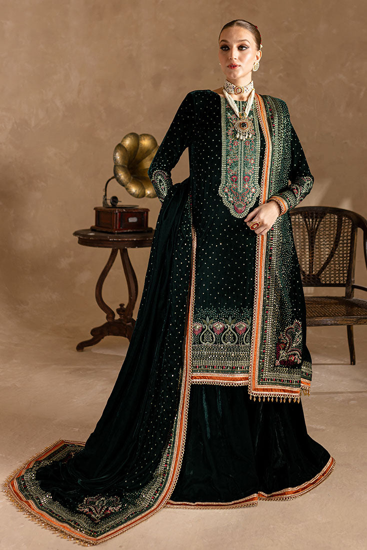Marjjan | De Rose Velvet | MRV-07 (GREEN) - House Of Hania