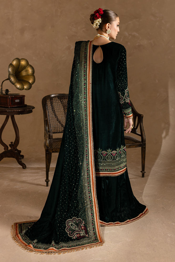 Marjjan | De Rose Velvet | MRV-07 (GREEN) - House Of Hania