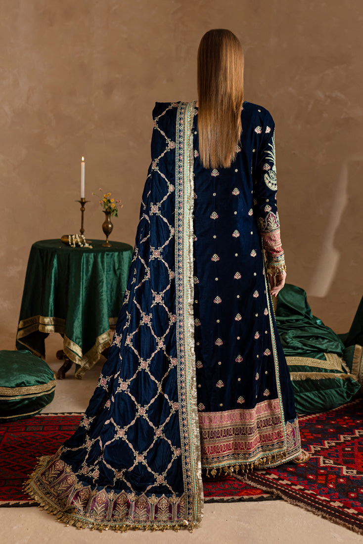 Marjjan | De Rose Velvet | MRV-10 (BLUE) - House Of Hania