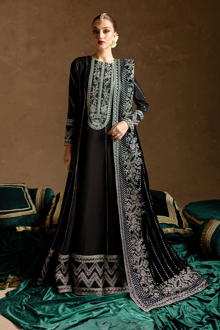 Marjjan | De Rose Velvet | MRV-14 (Black) - House Of Hania