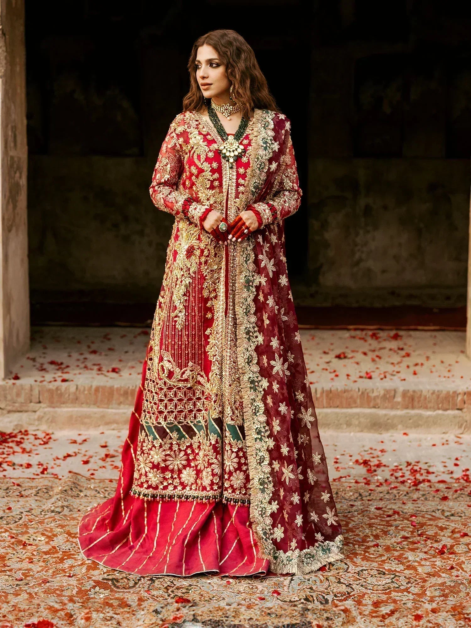 Maryam Hussain | Gulaab Wedding Formals 24 | Ishq - House Of Hania