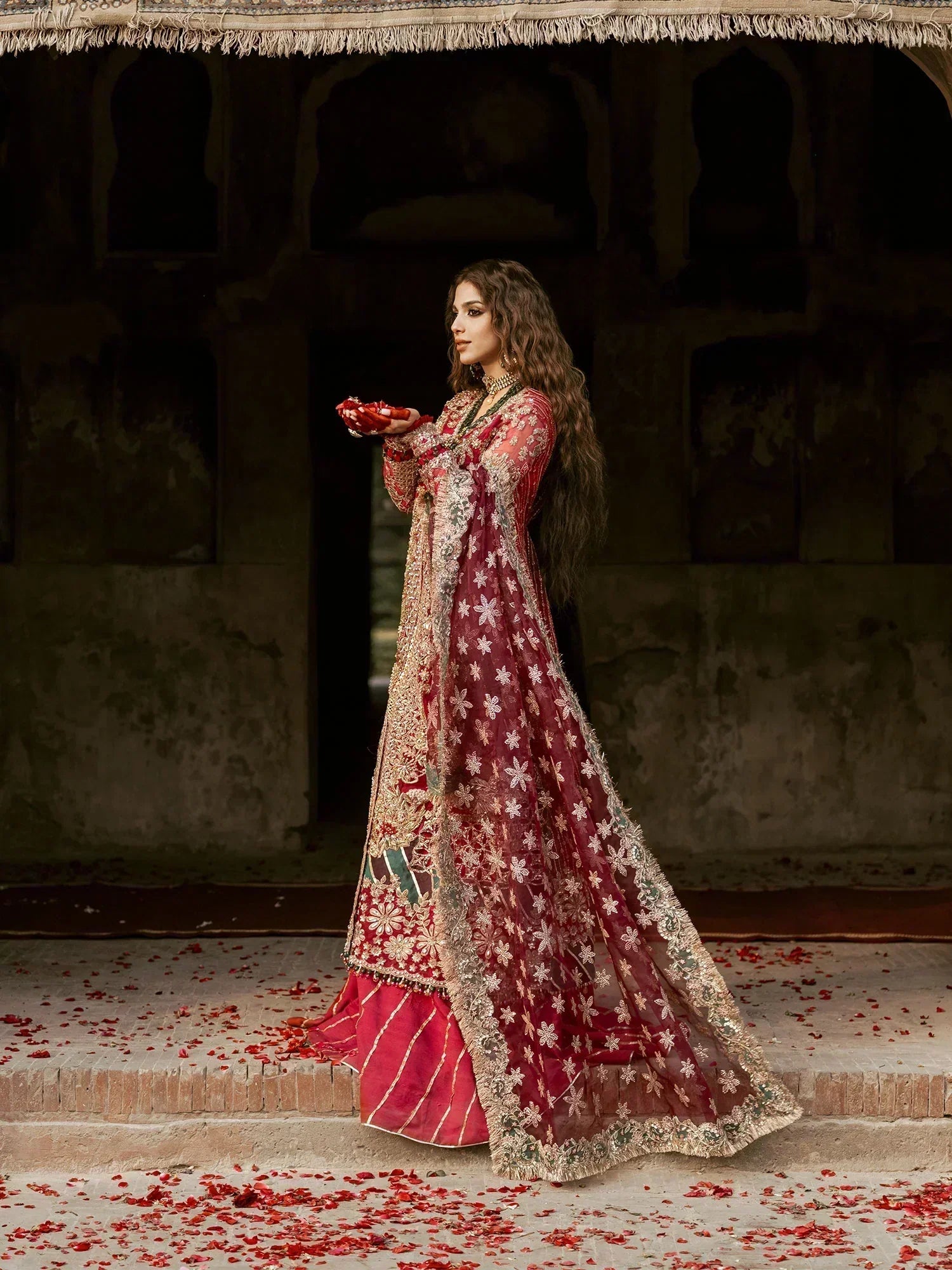 Maryam Hussain | Gulaab Wedding Formals 24 | Ishq - House Of Hania