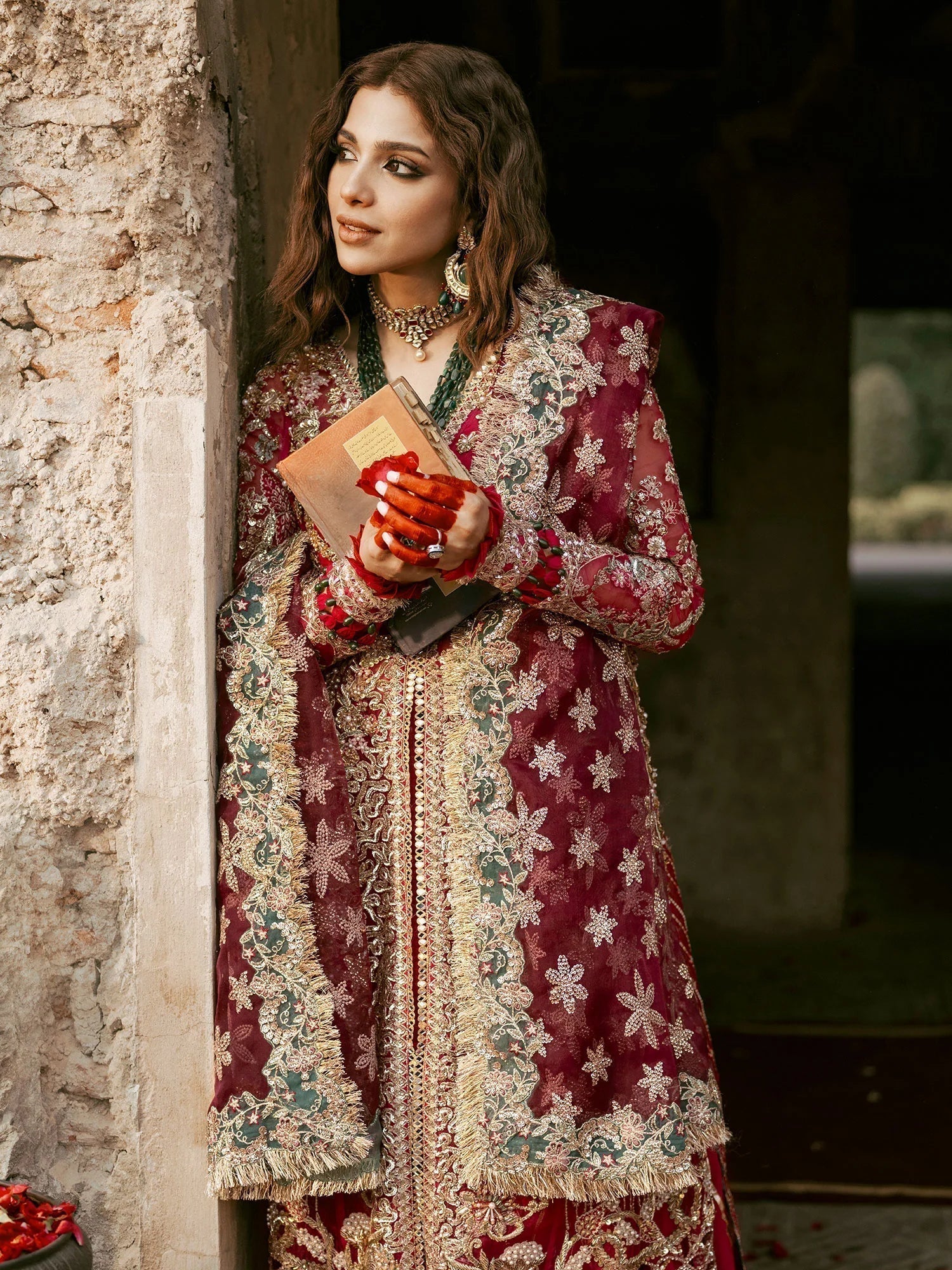 Maryam Hussain | Gulaab Wedding Formals 24 | Ishq - House Of Hania