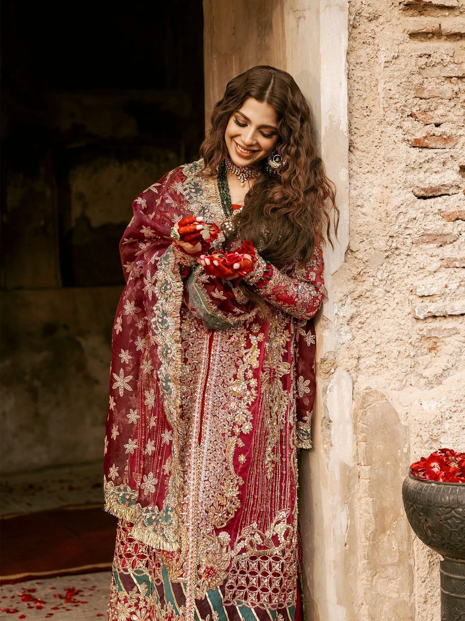Maryam Hussain | Gulaab Wedding Formals 24 | Ishq - House Of Hania