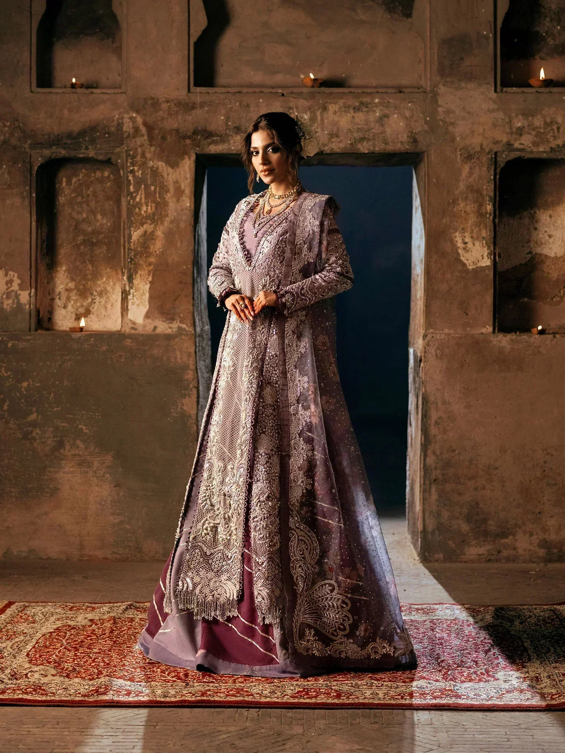 Maryam Hussain | Gulaab Wedding Formals 24 | JHIL MIL - House Of Hania