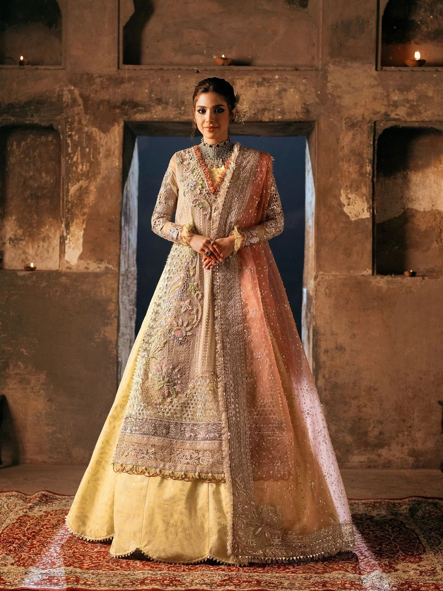 Maryam Hussain | Gulaab Wedding Formals 24 | Marwa - House Of Hania