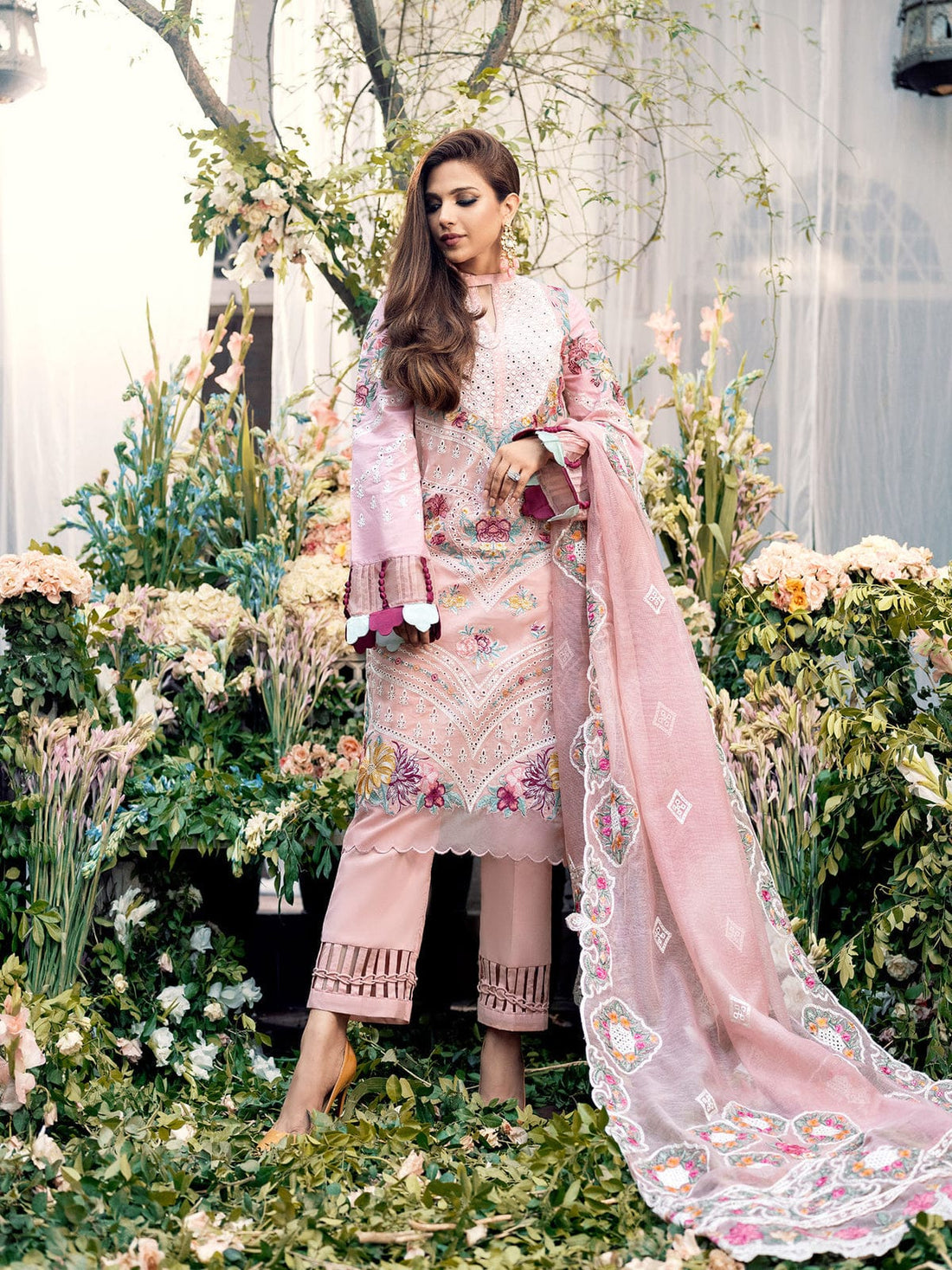 Maryam Hussain –  LUXURY LAWN ’23 – L23-07 – BLOOM - House Of Hania