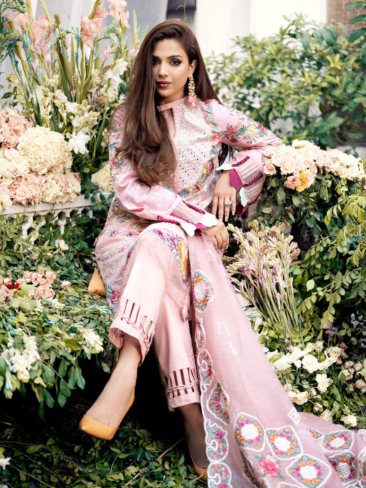 Maryam Hussain –  LUXURY LAWN ’23 – L23-07 – BLOOM - House Of Hania