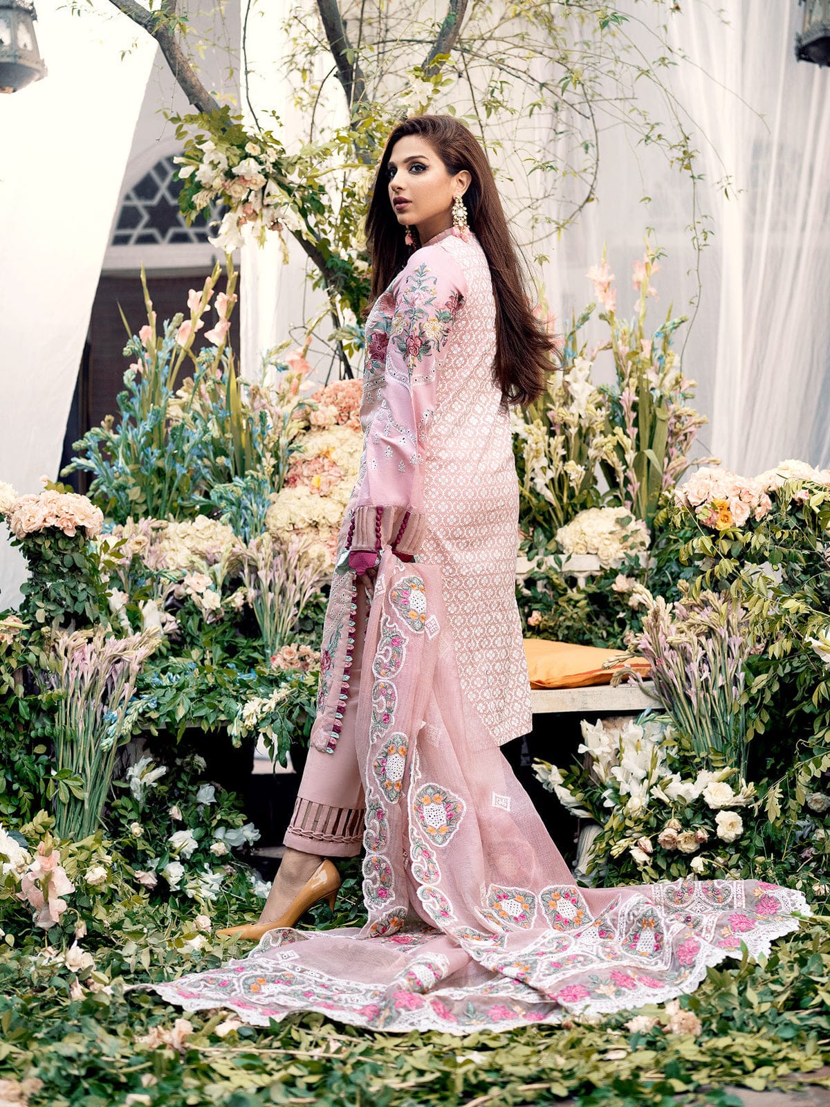 Maryam Hussain –  LUXURY LAWN ’23 – L23-07 – BLOOM - House Of Hania