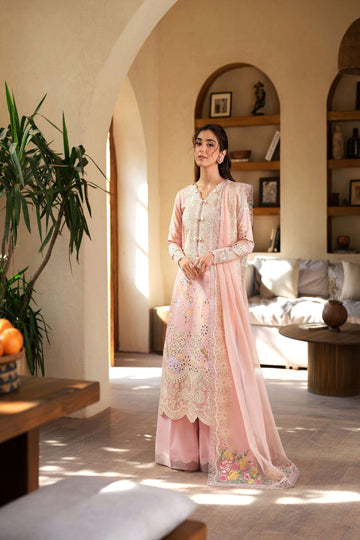 Maryam Hussain | Luxury Lawn 25 | Dimple - House Of Hania