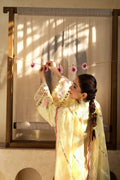 Maryam Hussain | Luxury Lawn 25 | Lemon Garden - House Of Hania