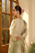 Maryam Hussain | Luxury Lawn 25 | Mint - House Of Hania