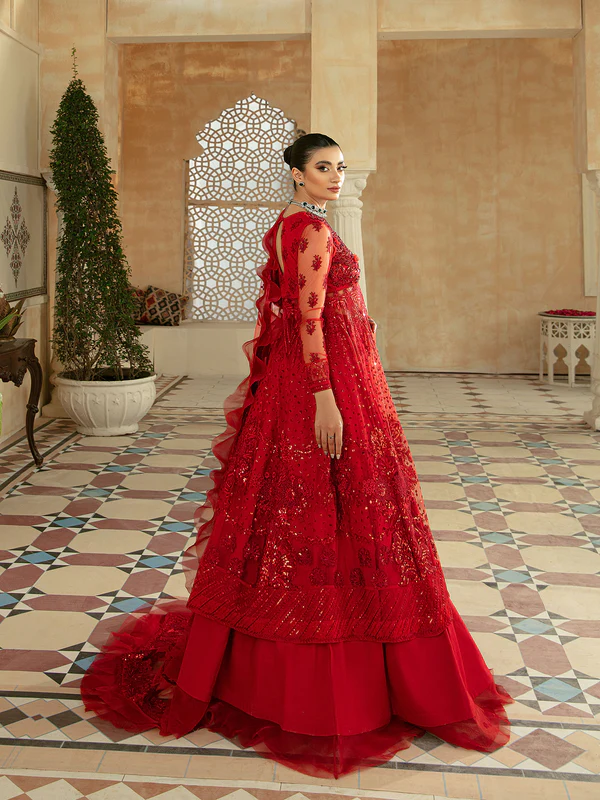 Maryam Hussain – MARWA LUXURY FORMALS ’22 – MF22-03 – GULAAB - House Of Hania