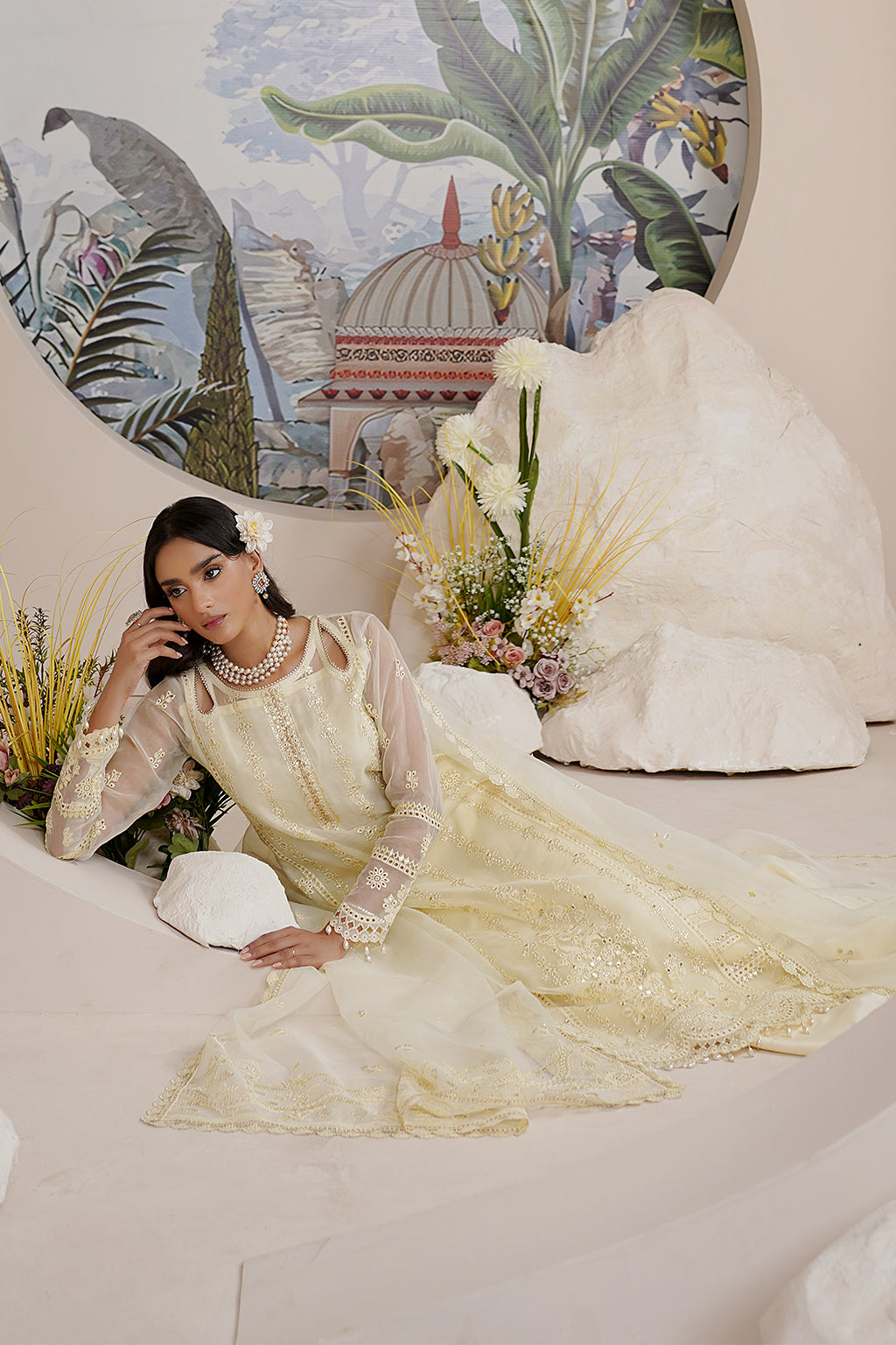 Maryams | Embellished Pret |  Kiara - House Of Hania