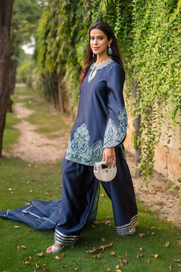 Maryum N Maria | Allure Luxe|  VELORA - MS50324 - House Of Hania