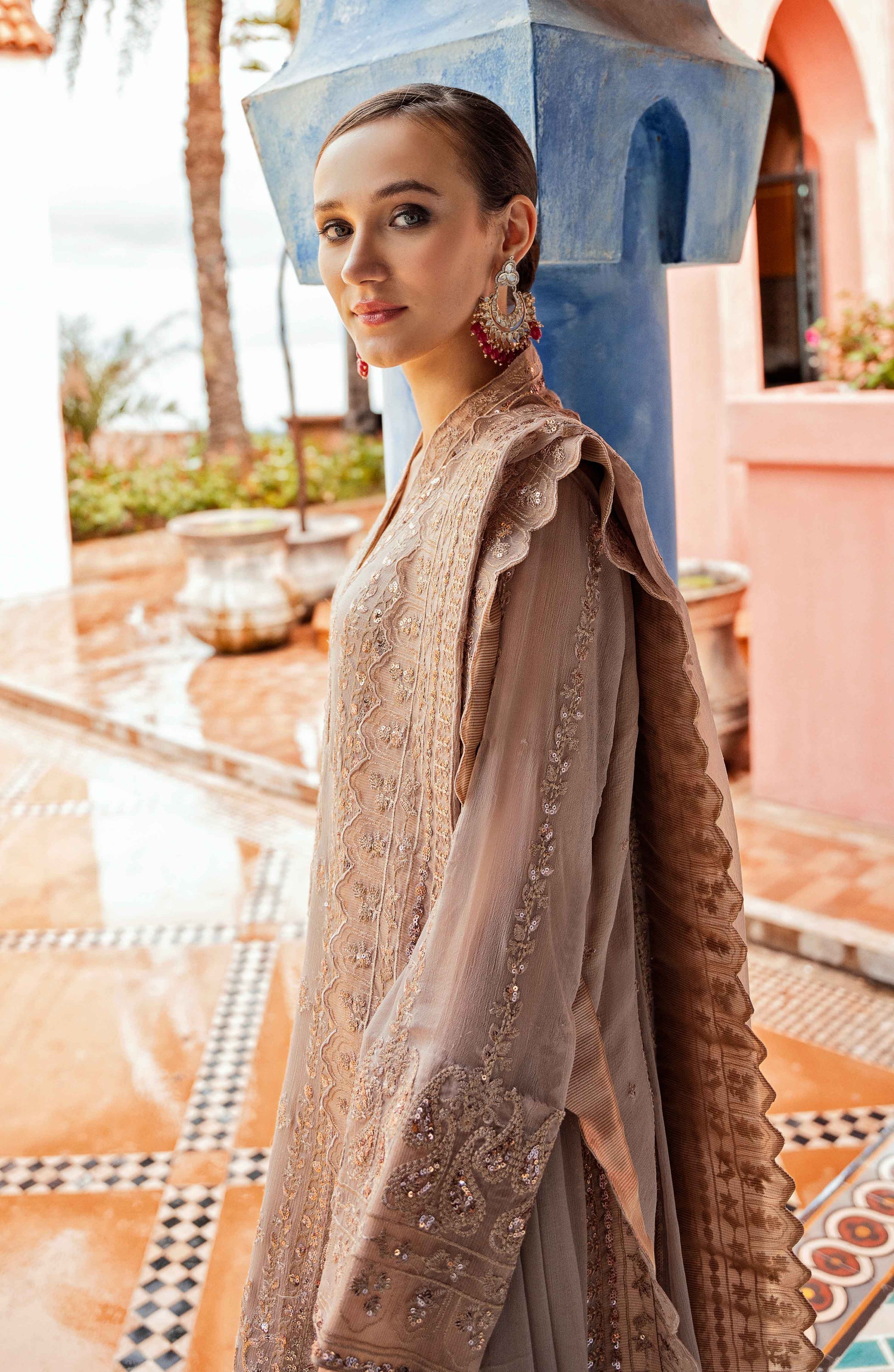 Maryum N Maria | Ariya Premium Chiffon | PIRE - FW-23512 - House Of Hania