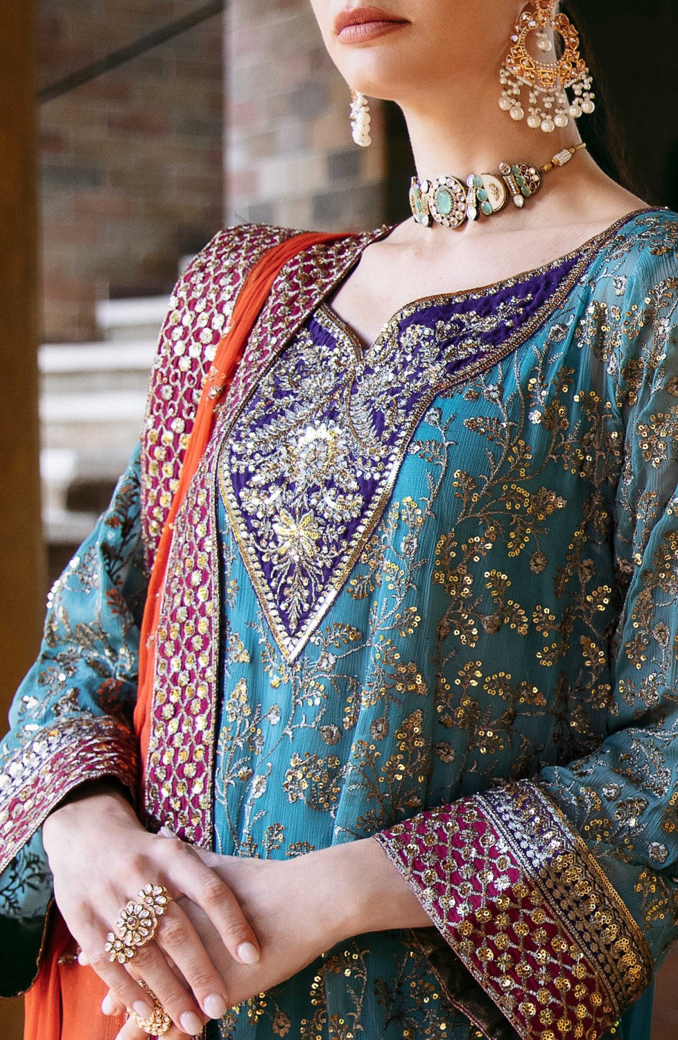 Maryum N Maria | Azal Formals | CHIFFON ADRIE - FS40015 - House Of Hania