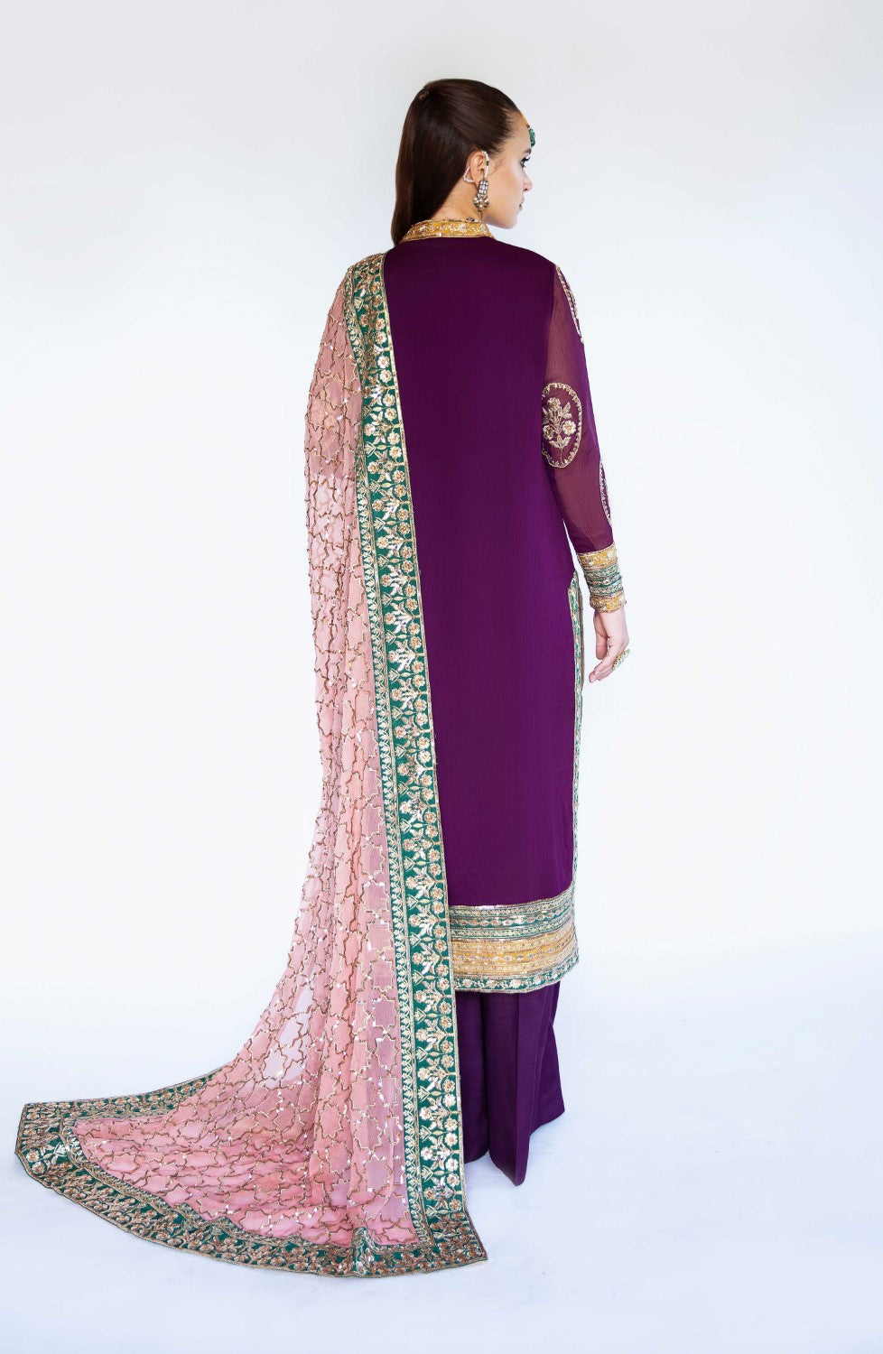 Maryum N Maria | Azal Formals | CHIFFON ALEID - FS40014 - House Of Hania