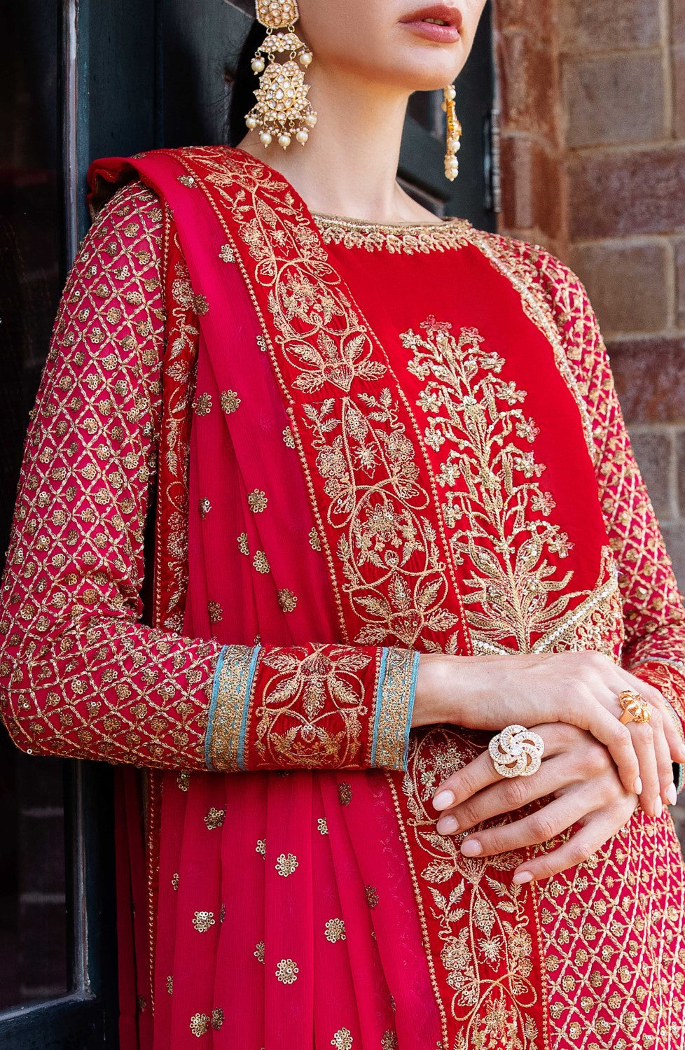 Maryum N Maria | Azal Formals | CHIFFON ALETA - FS40019 - House Of Hania