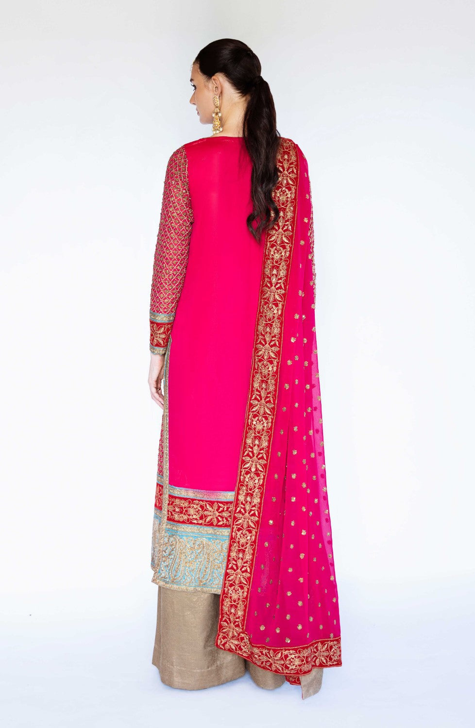 Maryum N Maria | Azal Formals | CHIFFON ALETA - FS40019 - House Of Hania