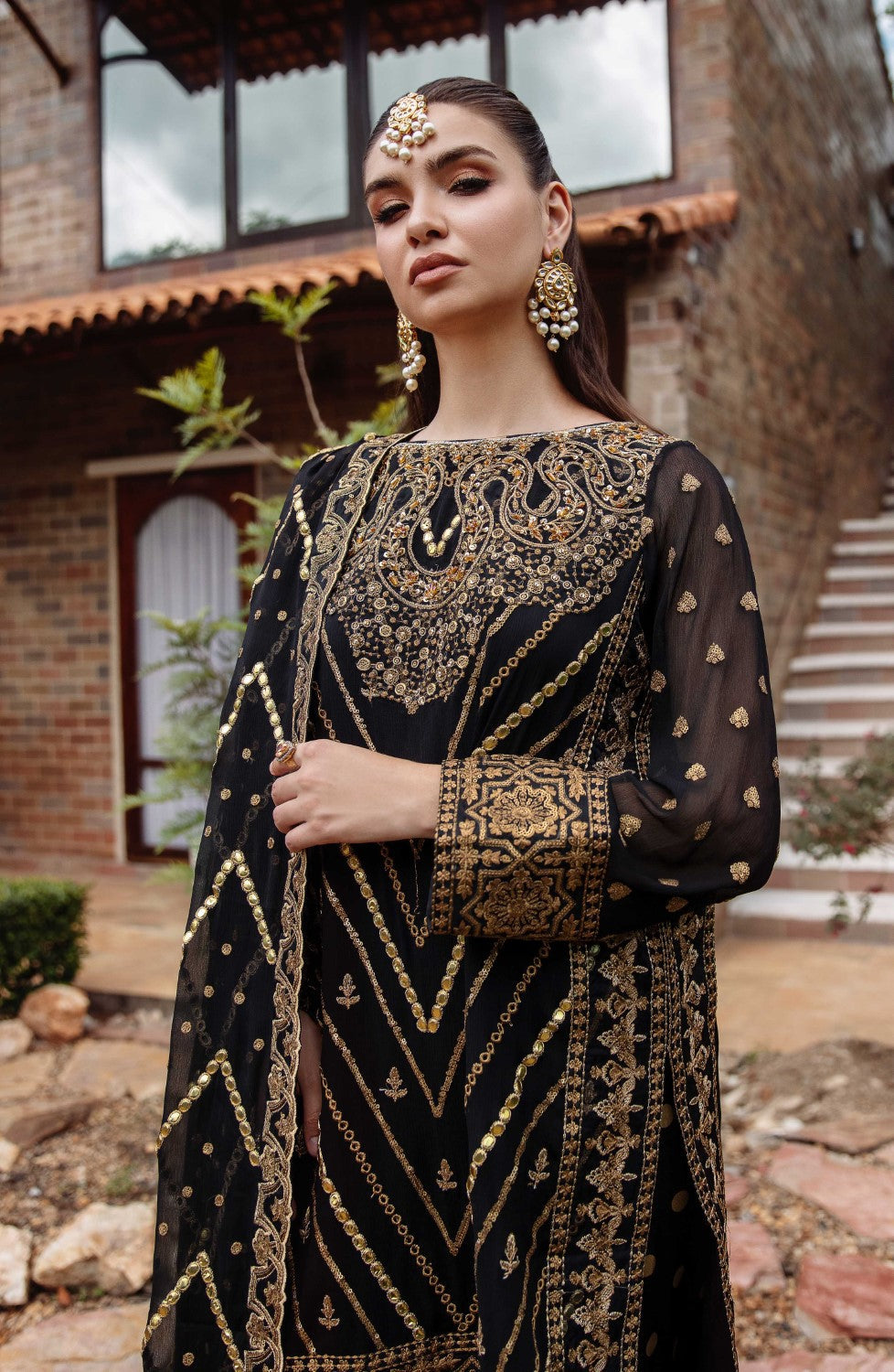 Maryum N Maria | Azal Formals | CHIFFON ANGELIEN - FS40012 - House Of Hania
