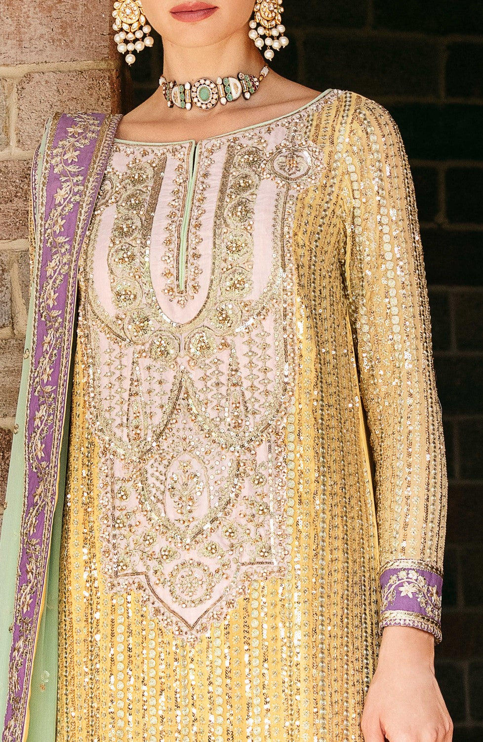 Maryum N Maria | Azal Formals | CHIFFON DAEL - FS40011 - House Of Hania