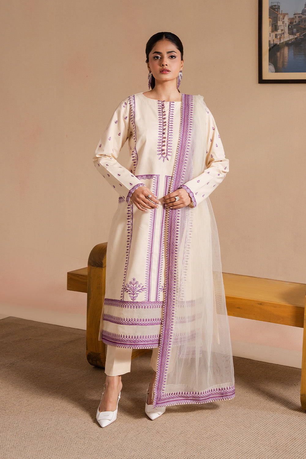 Maryum N Maria | Belle Pret | AZORA - MS50178 - House Of Hania