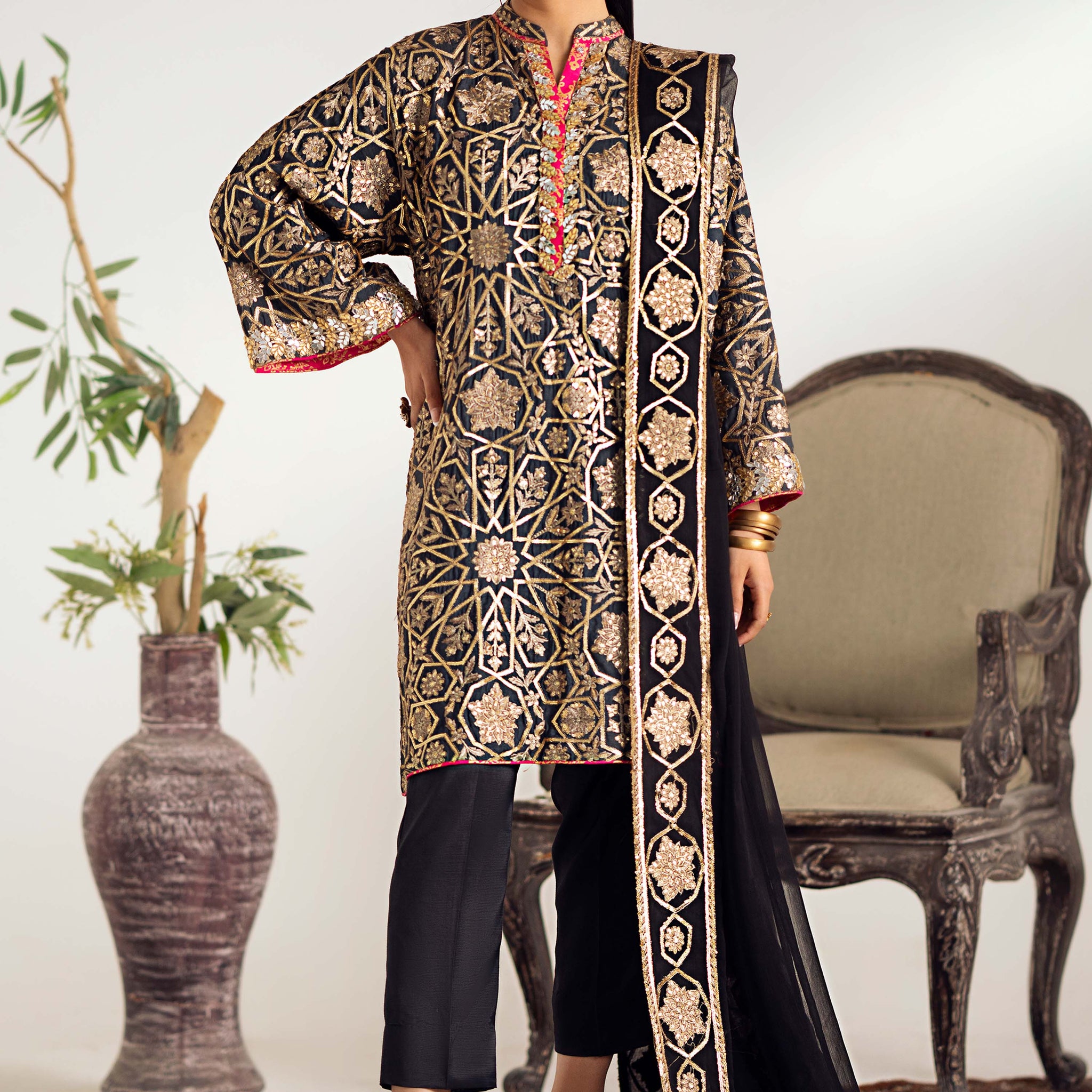 Maryum N Maria | Dastan Formals | ALIRA - MS40016 - House Of Hania