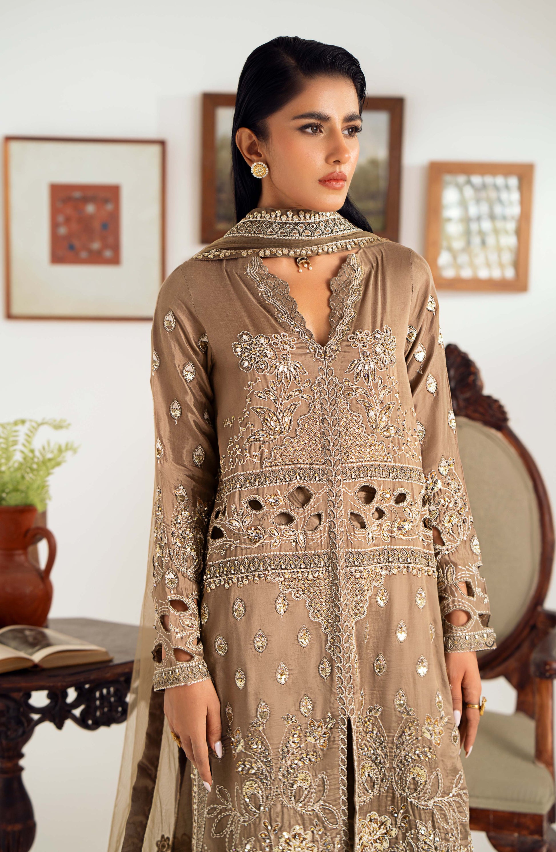 Maryum N Maria | Dastan Formals | ARELA - MS40029 - House Of Hania