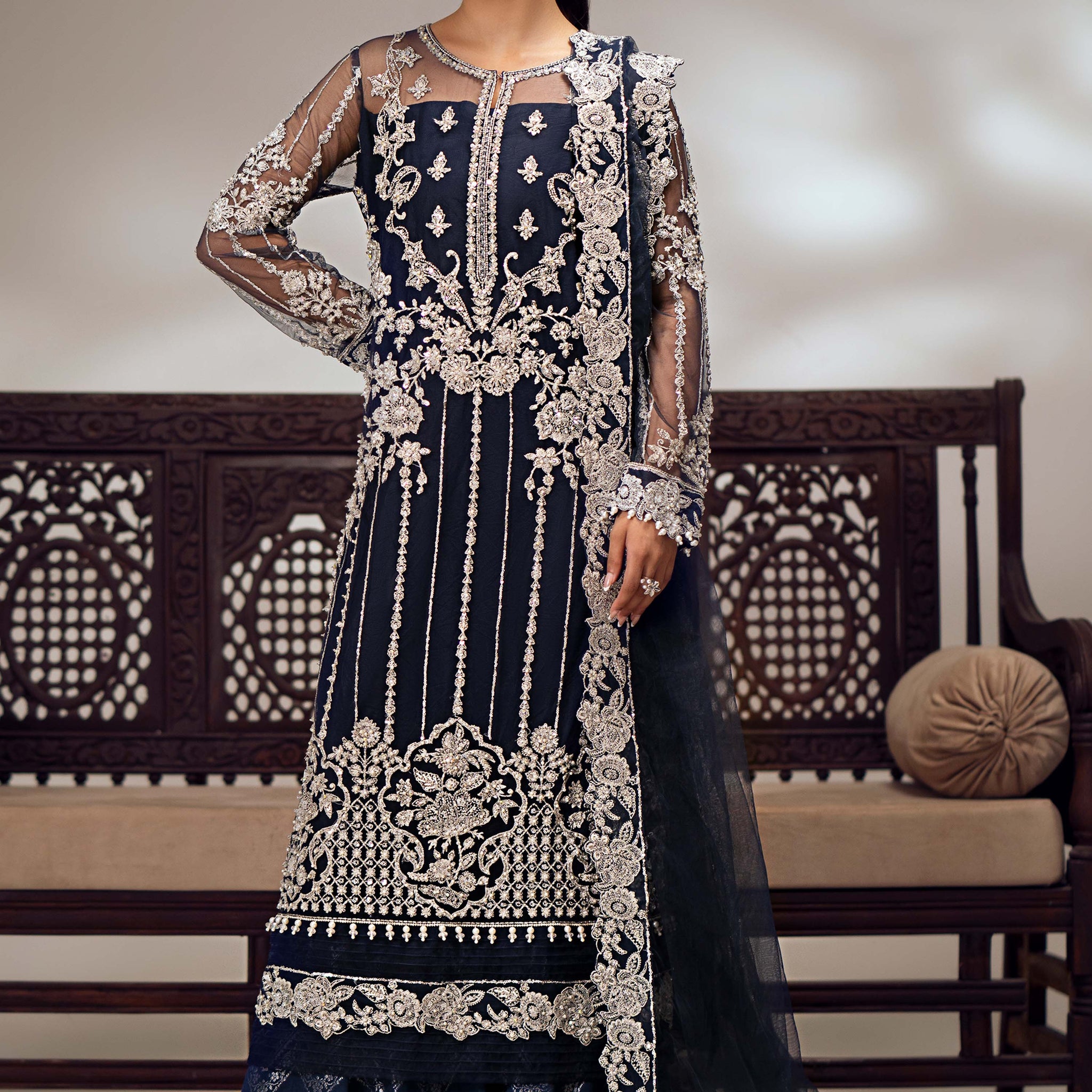 Maryum N Maria | Dastan Formals | INARA - MS40026 - House Of Hania